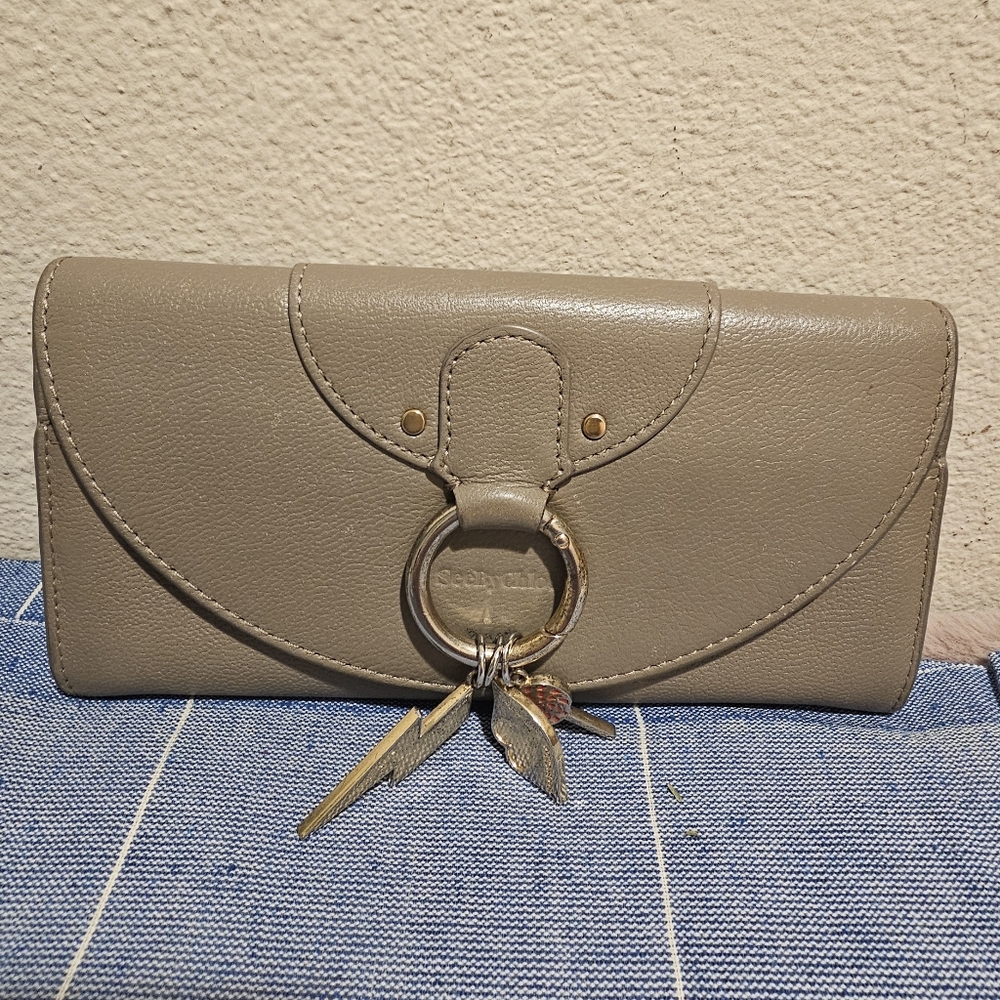 See By Chloe Grey Wallet